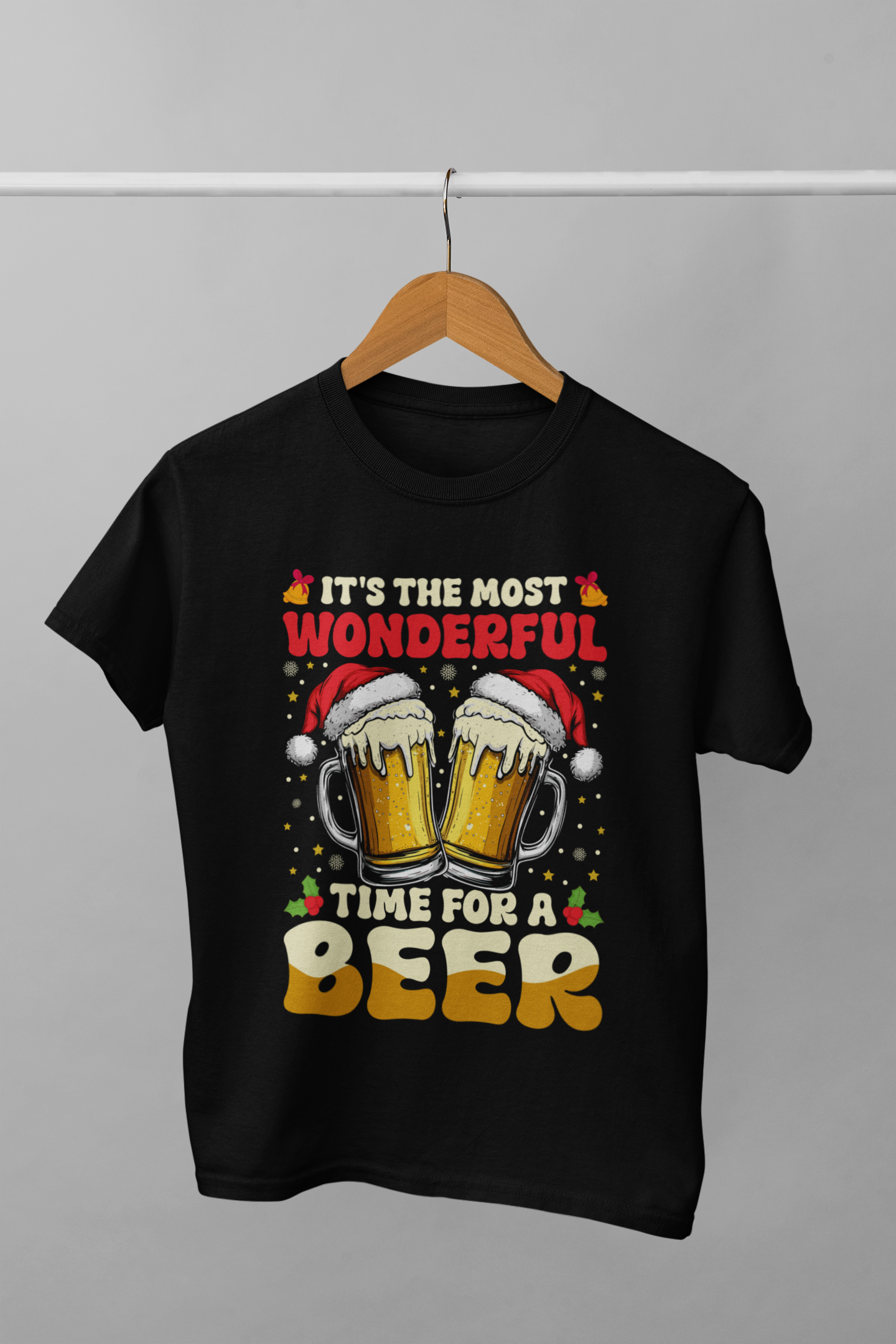 Its The Most Wonderful Time For A Beer - Adult Tee