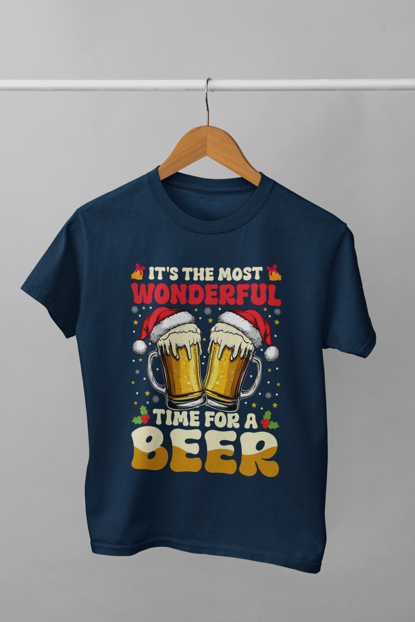 Its The Most Wonderful Time For A Beer - Adult Tee