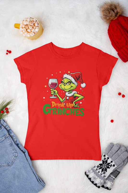Christmas - Drink Up Grinches (wine)