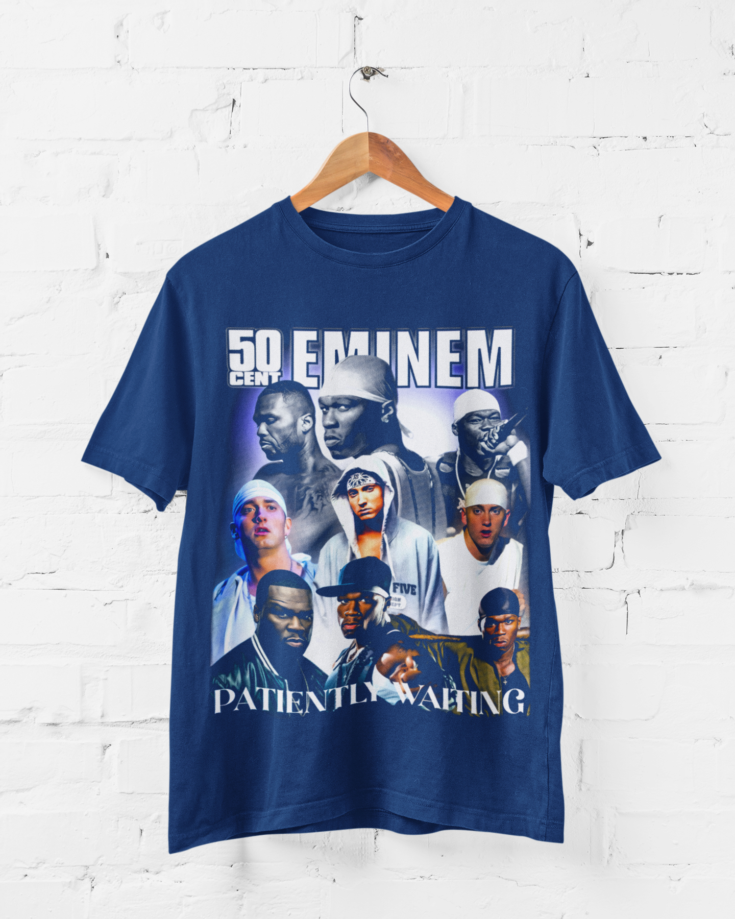 50 CENT EMINEM PATIENTLY WAITING - ADULT TEE