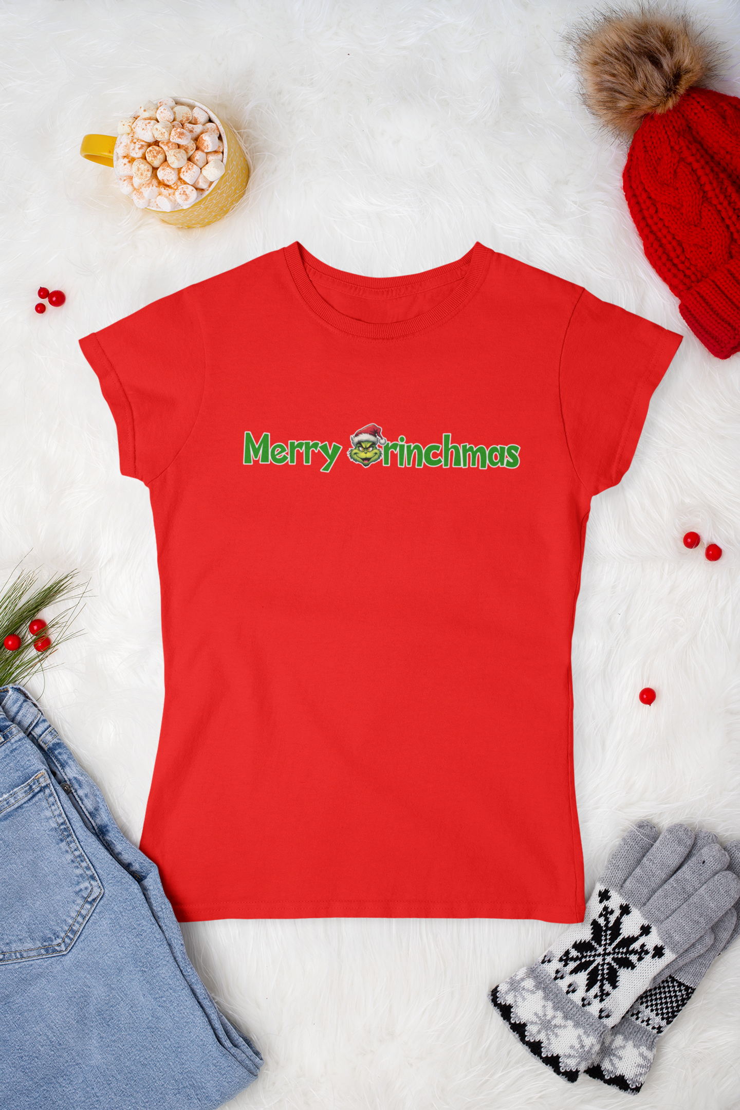 Christmas - Merry Grinchmas - Adult Tee