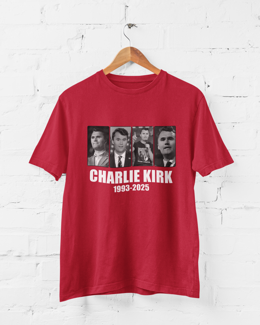 CHARLIE KIRK -1993 - 2025 - ADULT TEE