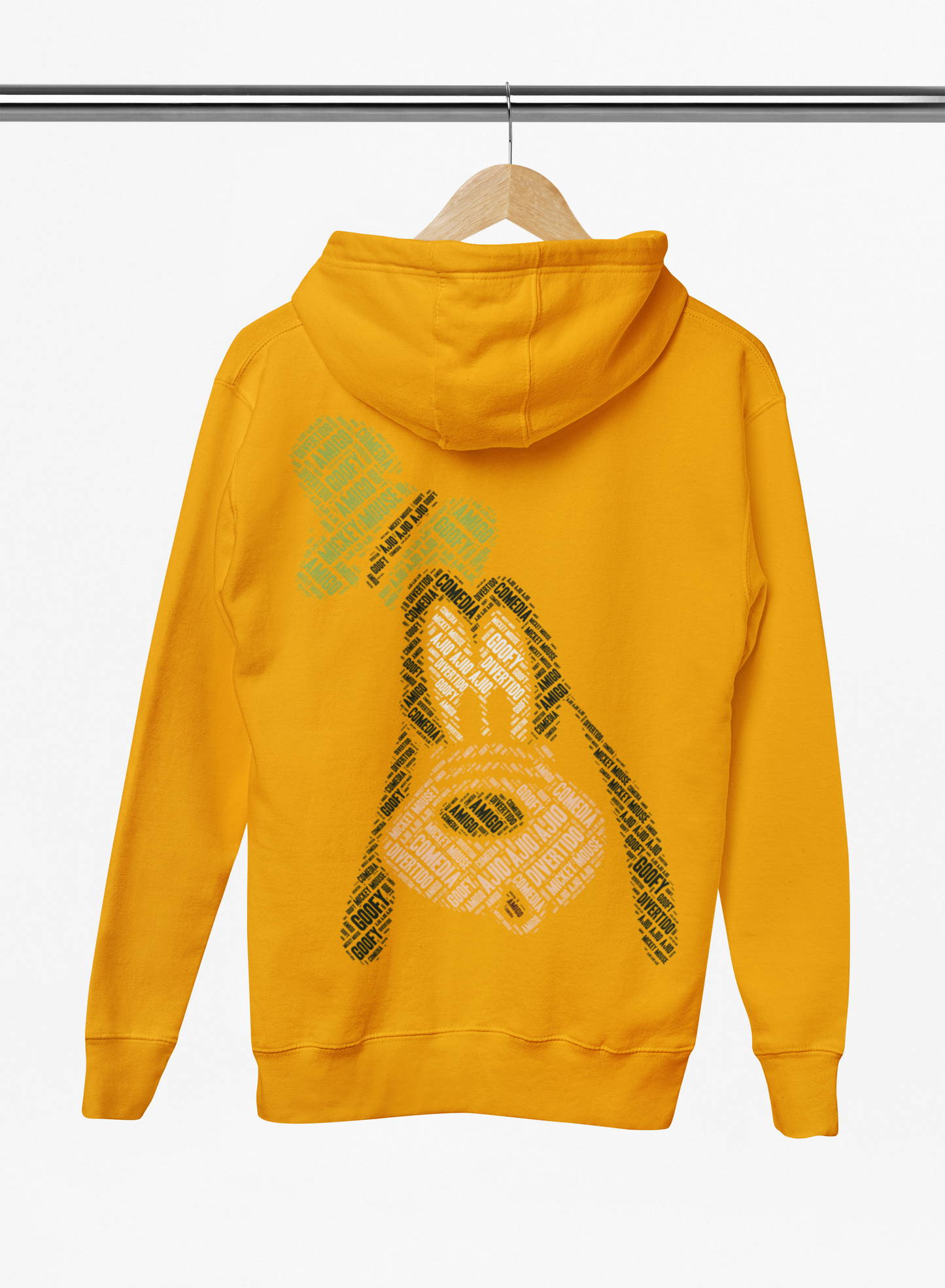 GOOFY CALLIGRAPHY - ADULT HOODIE