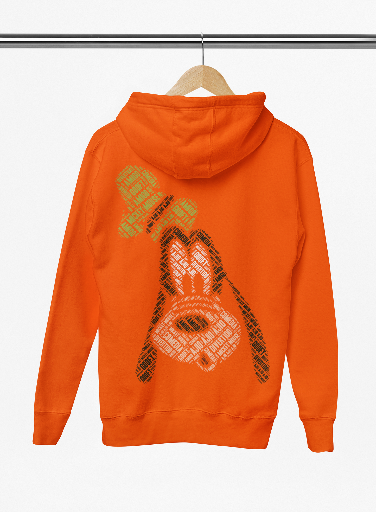 GOOFY CALLIGRAPHY - ADULT HOODIE