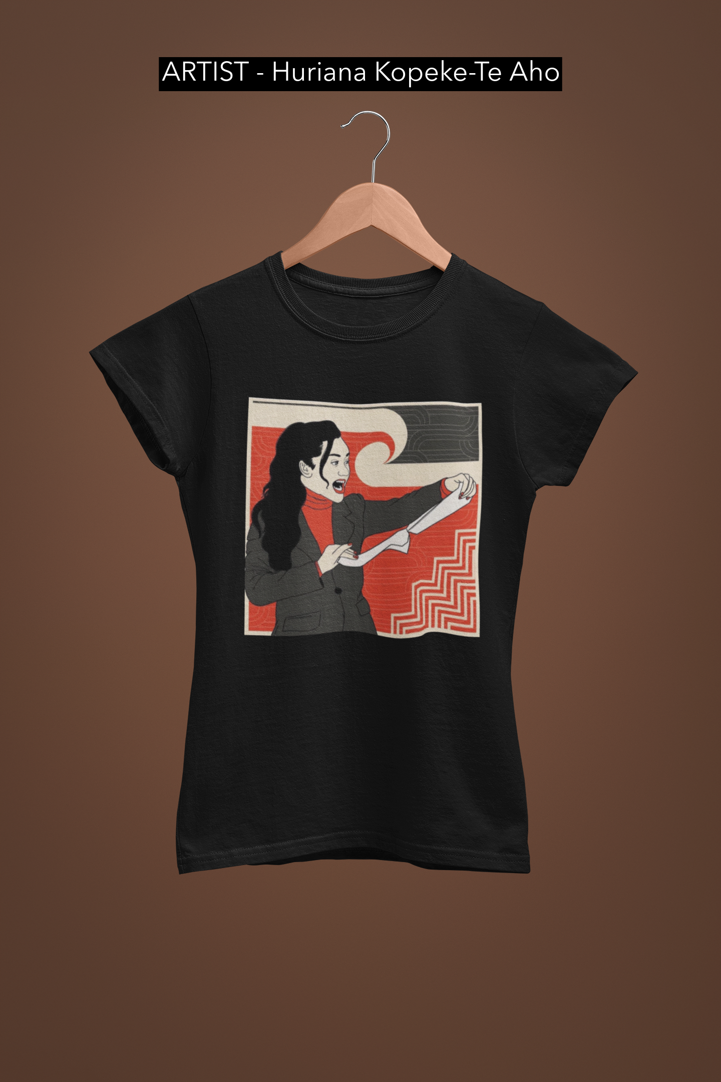 ARTIST - Huriana Kopeke-Te Aho - Hana Rawhiti Maipi Clarke - No Bill. - Adult Tee