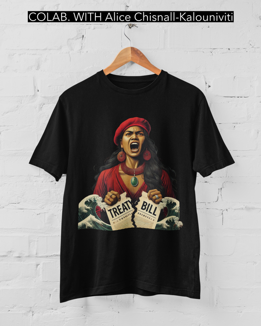 NO BILL - ARTIST ALICE CHISNALL-KALOUNIVITI - T-SHIRT