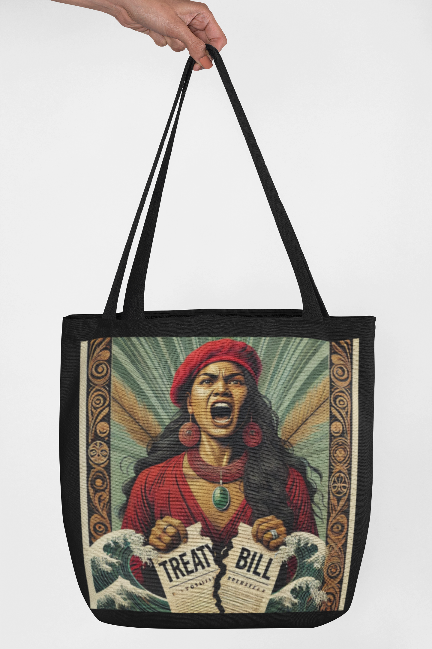 NO BILL - ARTIST ALICE CHISNELL-KALOUNIVITI - TOTE BAG