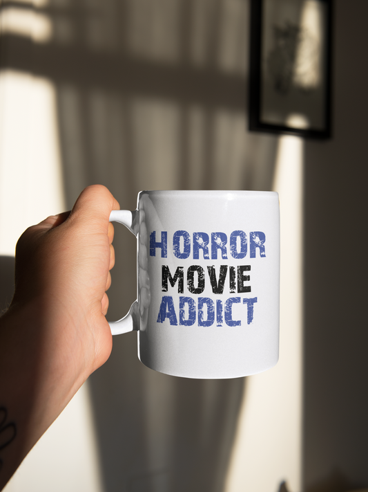HORROR MOVIE ADDICT - COFFEE MUG