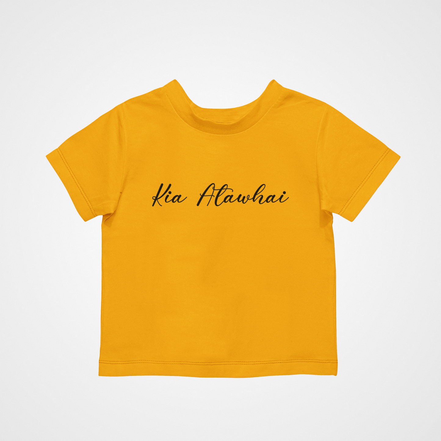 Kia Atawhai Script - Childrens Tee