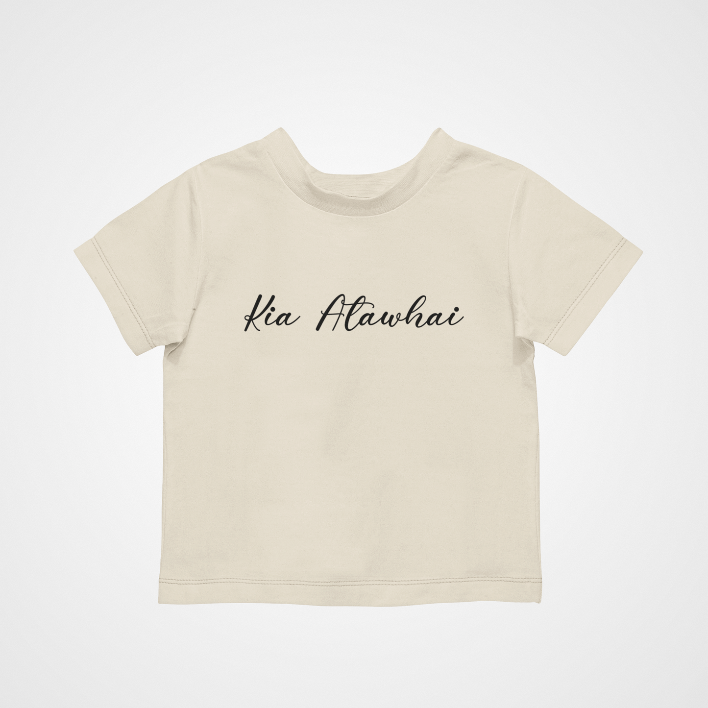 Kia Atawhai Script - Childrens Tee