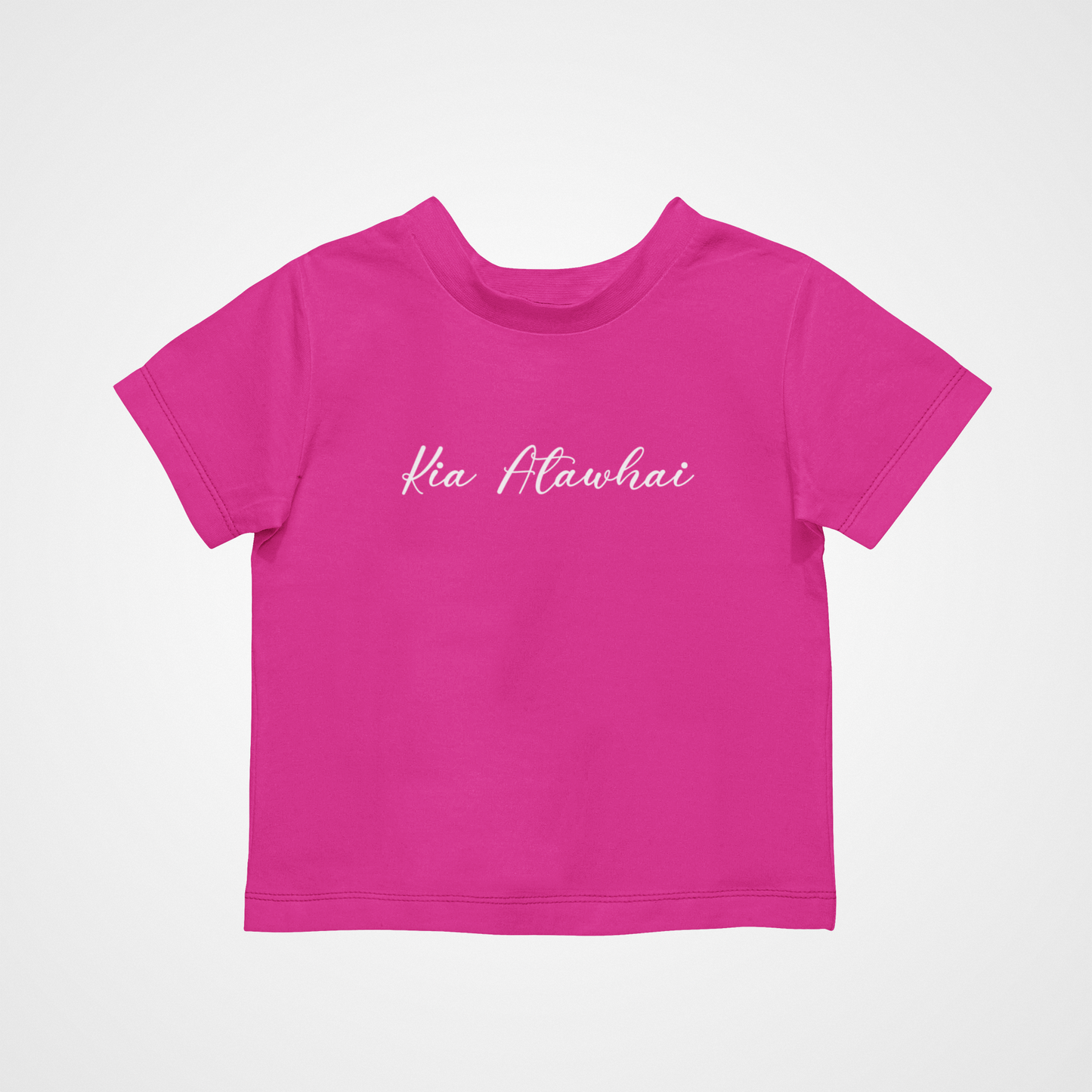 Kia Atawhai Script - Childrens Tee