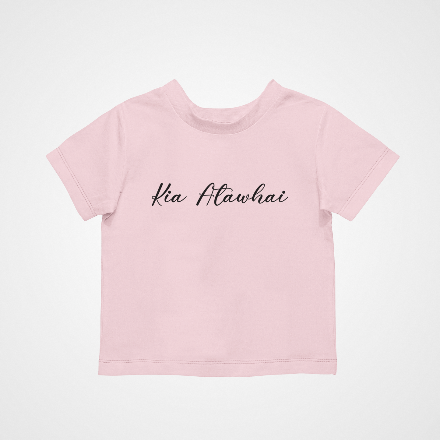 Kia Atawhai Script - Childrens Tee