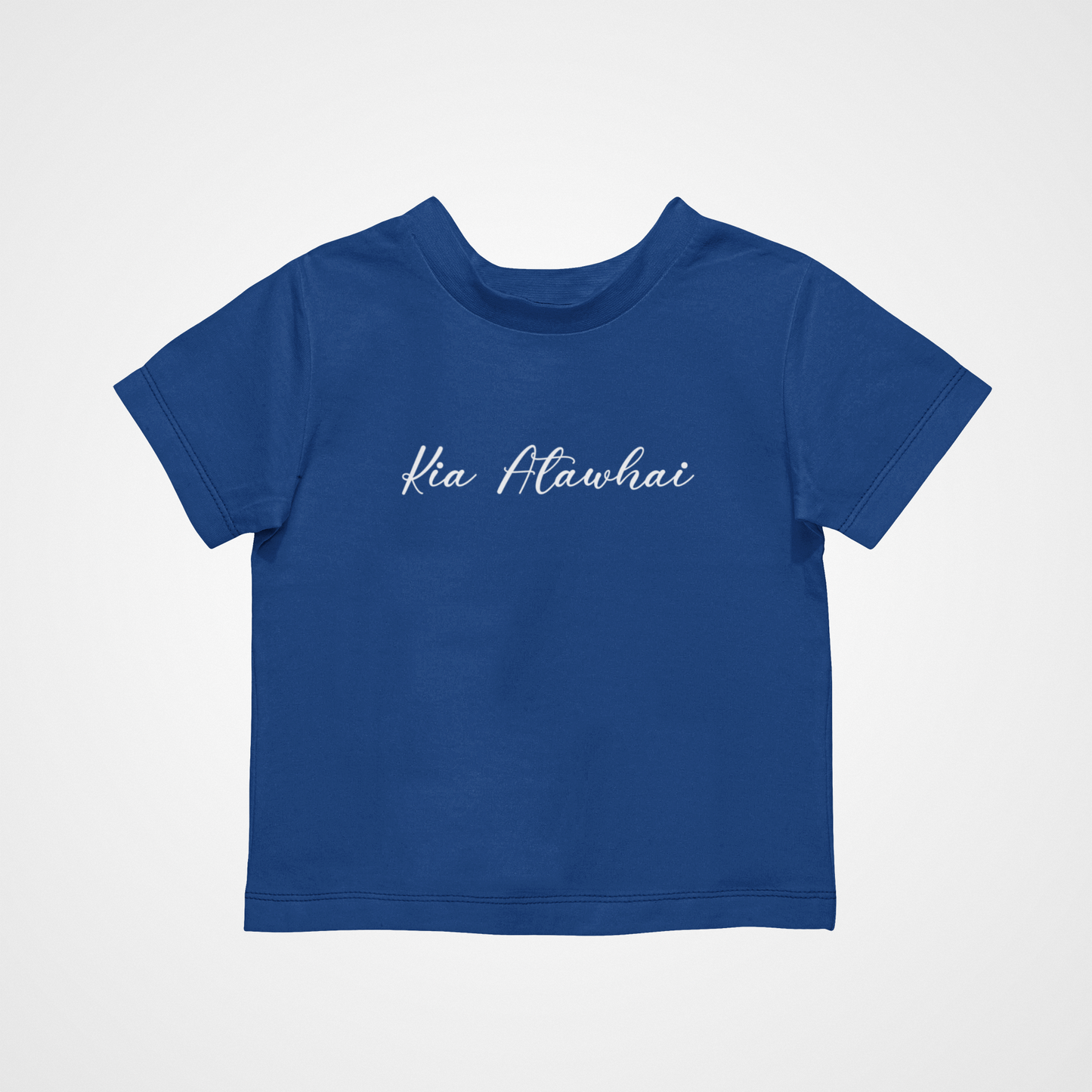 Kia Atawhai Script - Childrens Tee