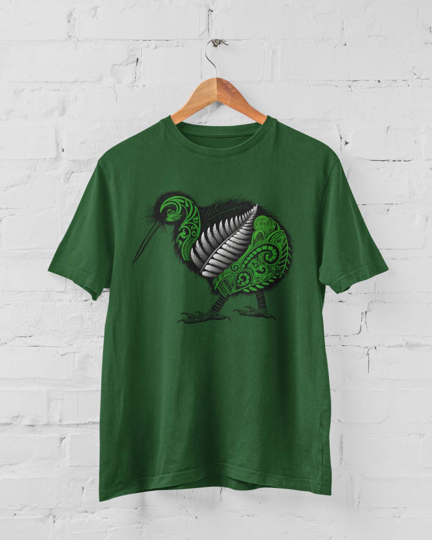 NATIVE KIWI (green) - ADULT TEE