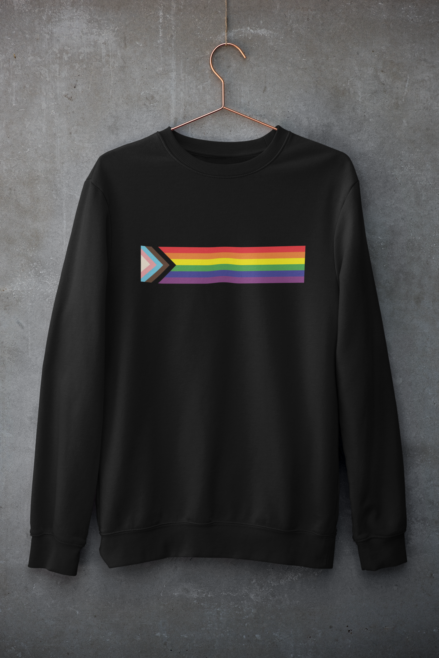 Pride Flag Stripe - Sweatshirt