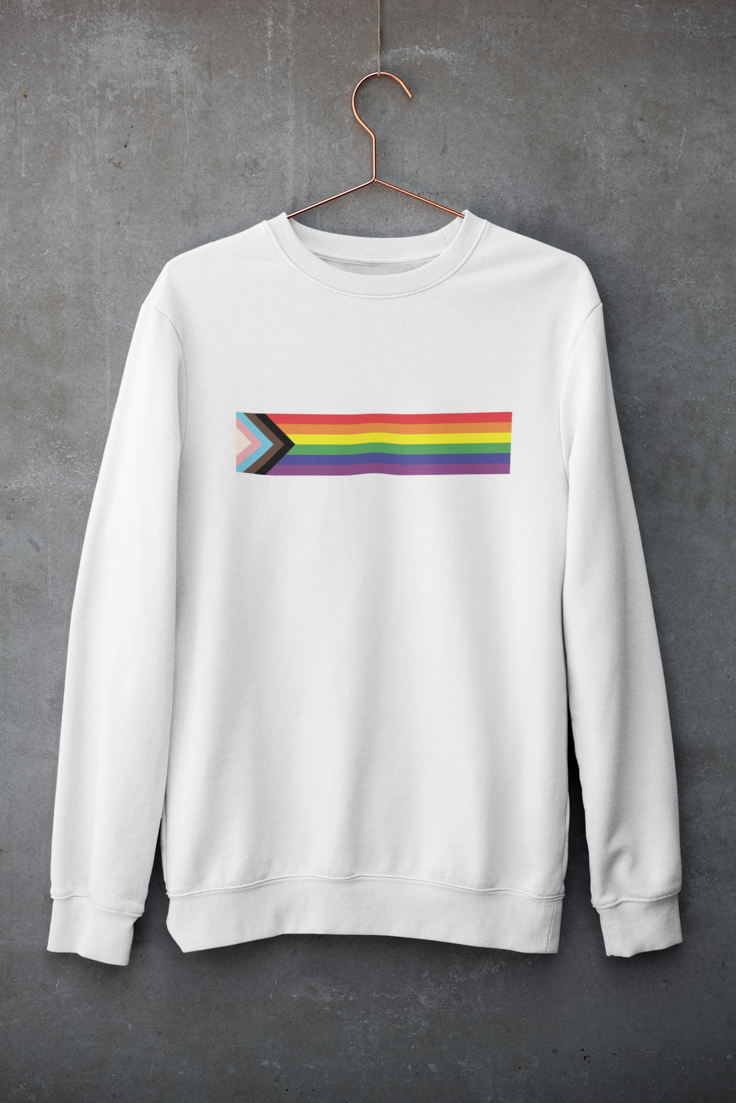 Pride Flag Stripe - Sweatshirt