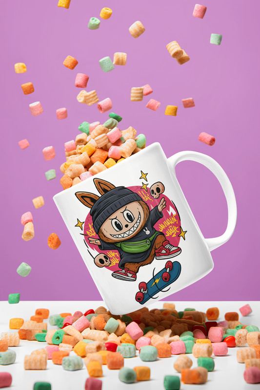 COLLECTORS MUG - SKATER LABUBU