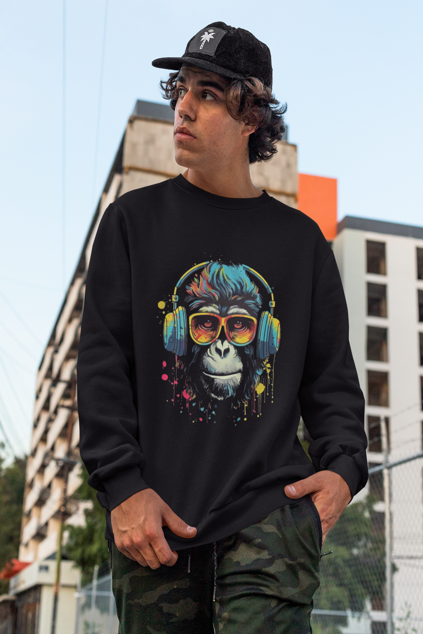 The Sonic Monkey - Crewneck