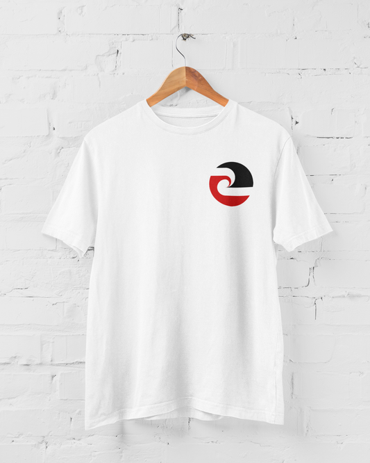 TINO RANGATIRATANGA ROUND FLAG  - ADULT TEE