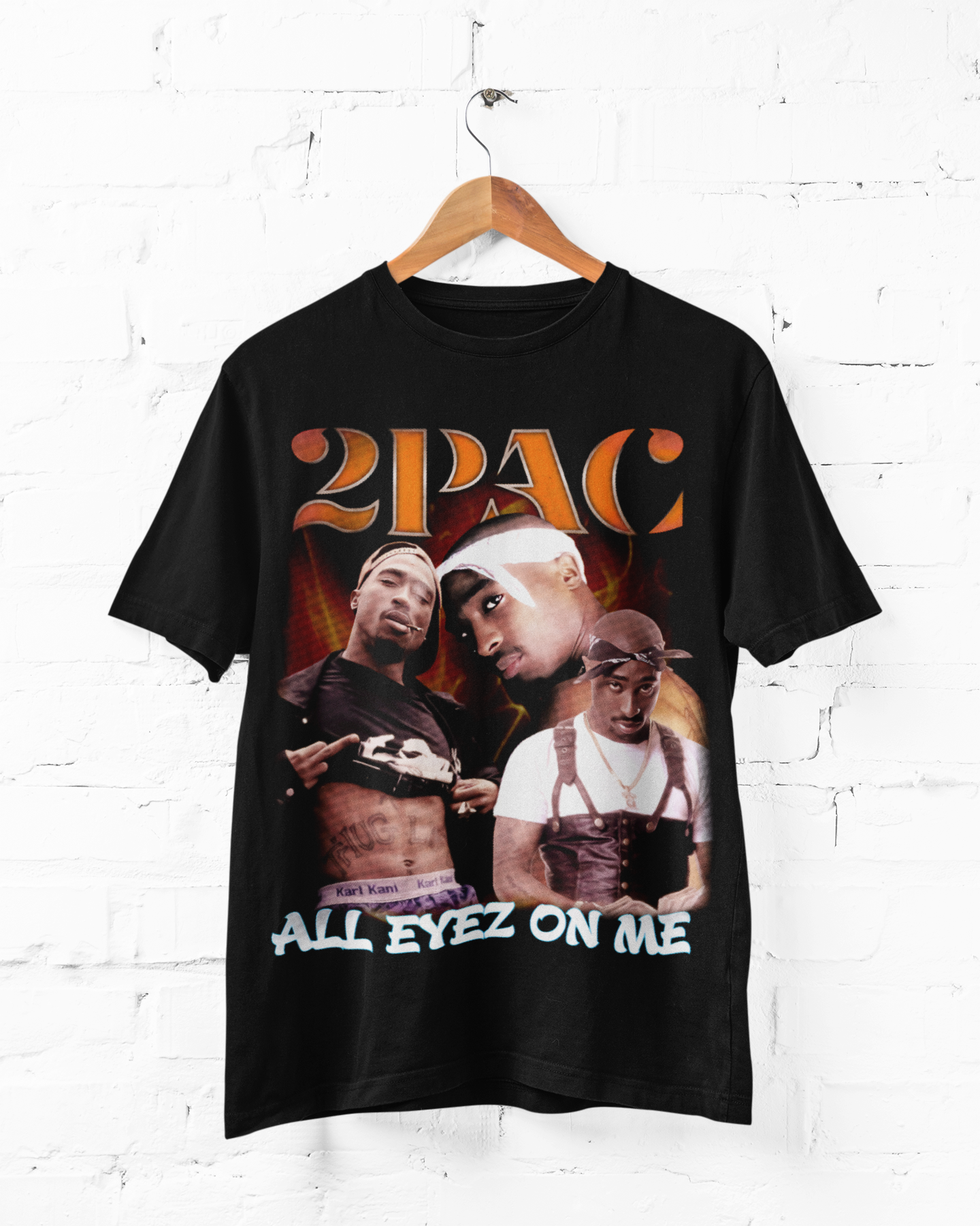 TUPAC ALL EYEZ ON ME - ADULT TEE