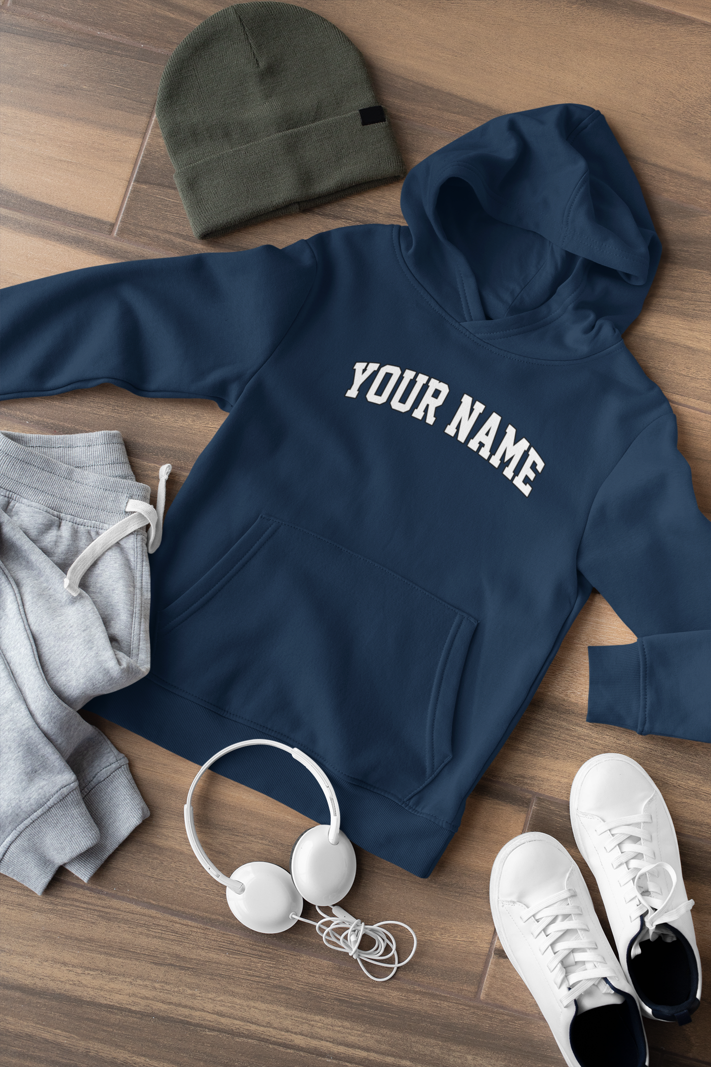 CUSTOMISE IT!! - YOUR NAME/TEXT HERE - CHILDRENS HOODIE