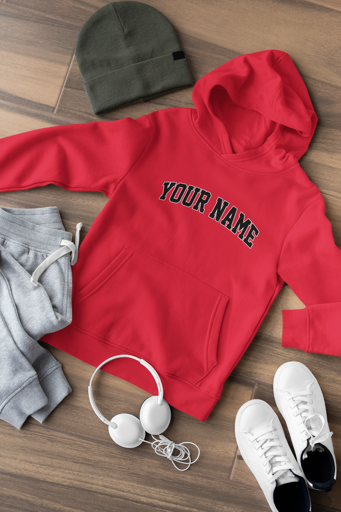 CUSTOMISE IT!! - YOUR NAME/TEXT HERE - CHILDRENS HOODIE
