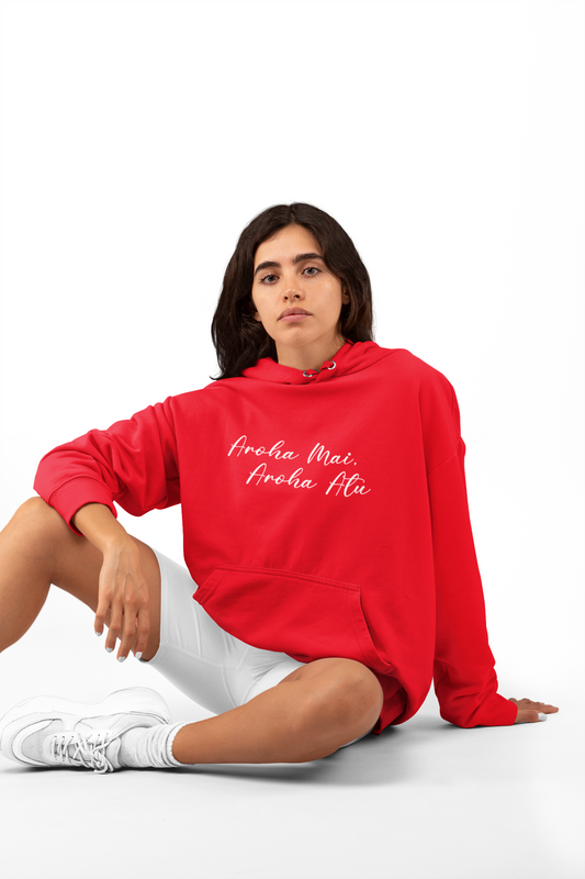 AROHA MAI.... - ADULT HOODIE