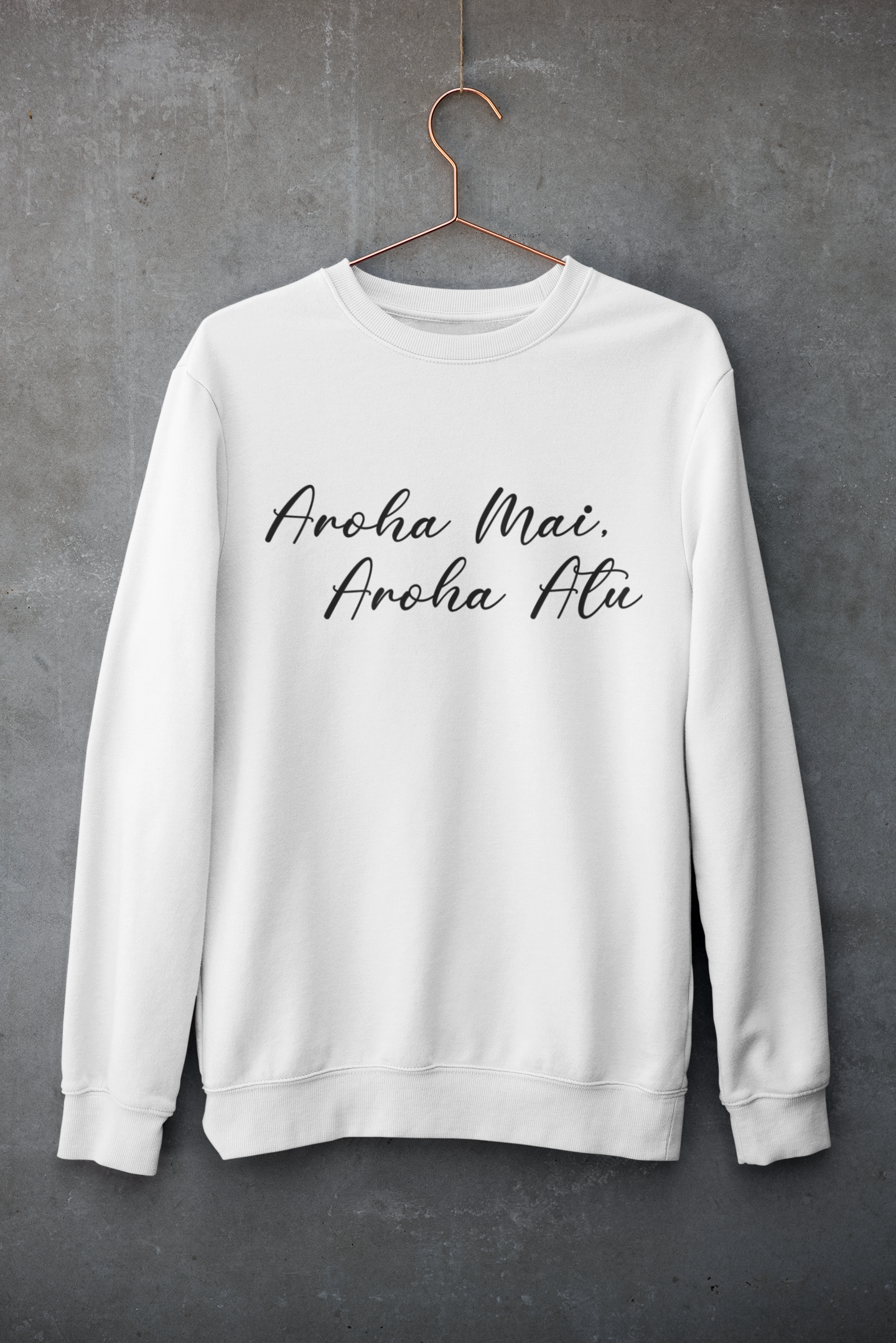 Aroha Mai .... - Adult Crewneck