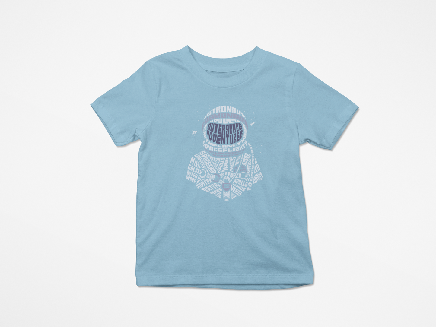 SPACE WORD MASH - CHILDRENS TEE