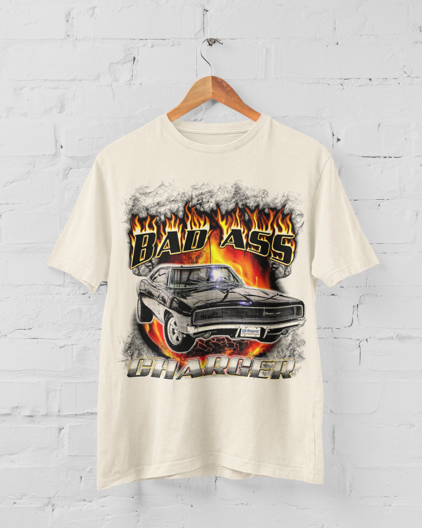 BAD ASS CHARGER - ADULT TEE