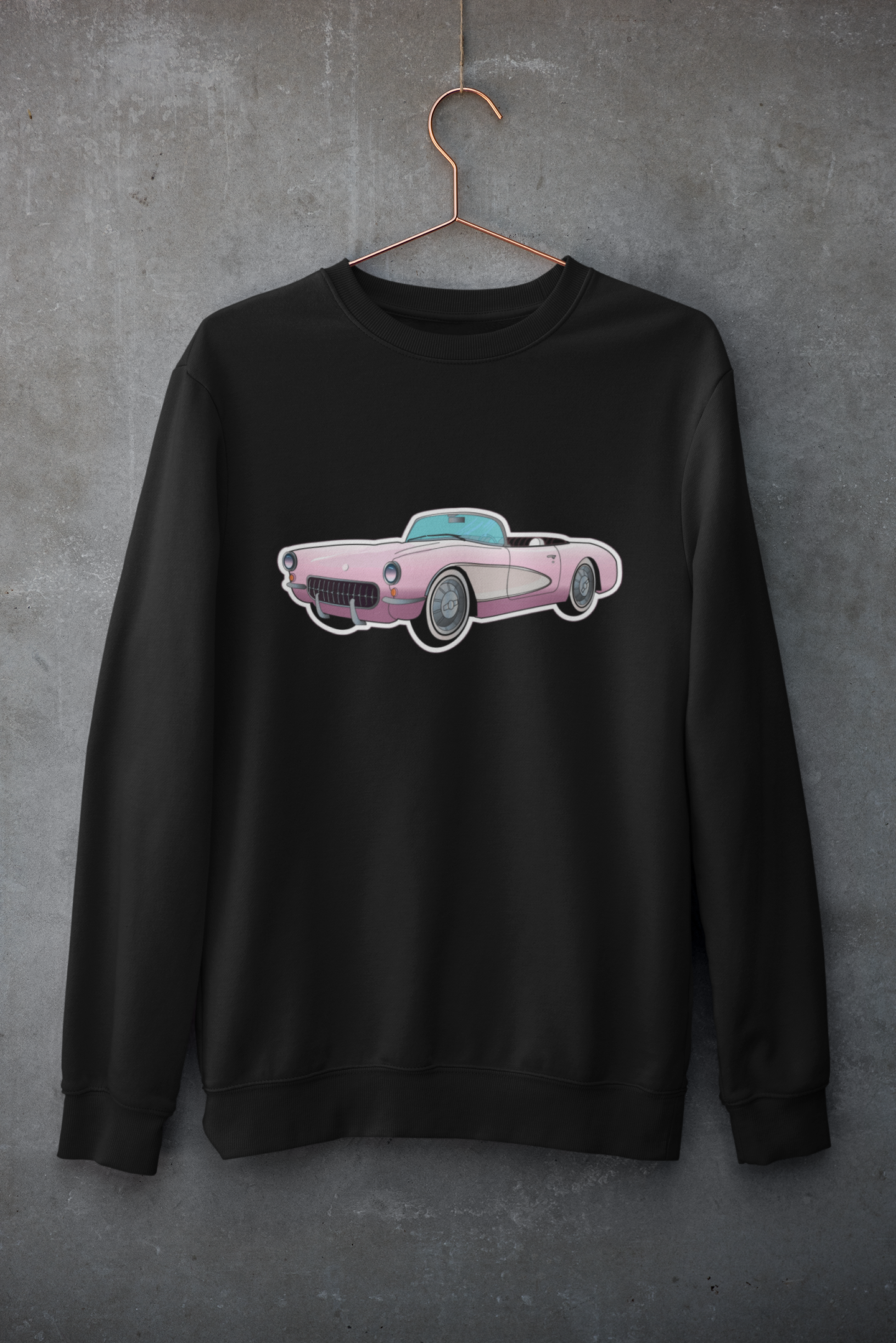 Pink Corvette - Sweatshirt