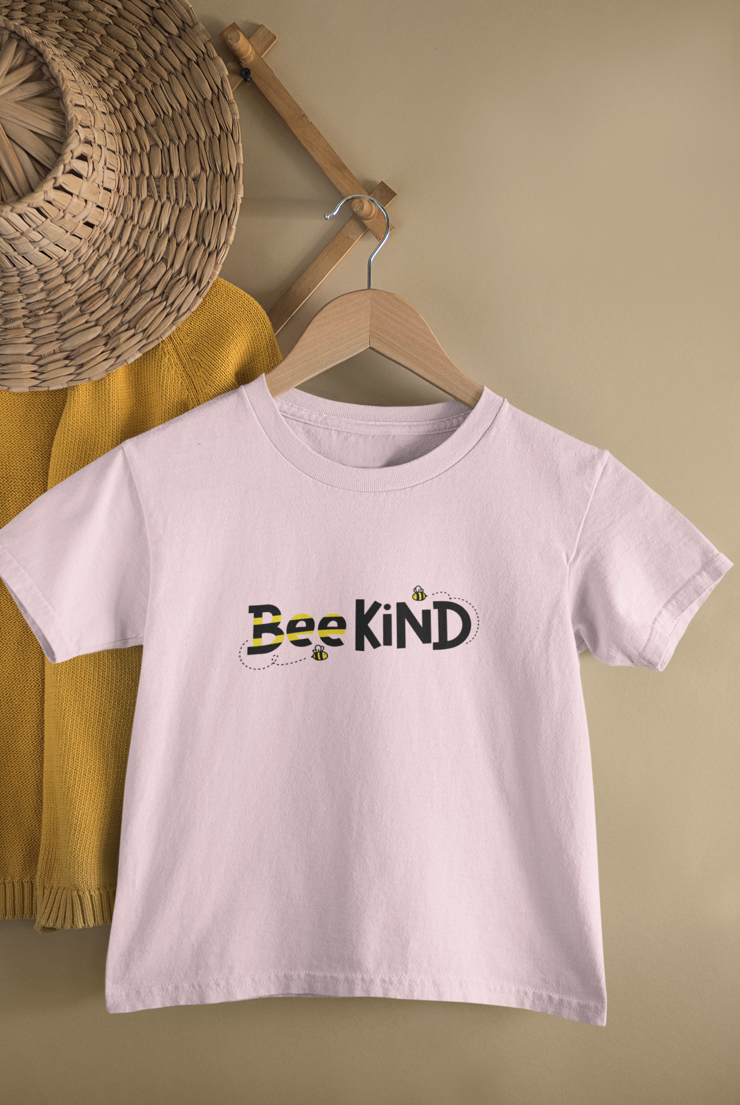 PINK T-SHIRT DAY - BEE KIND - KIDS TEE