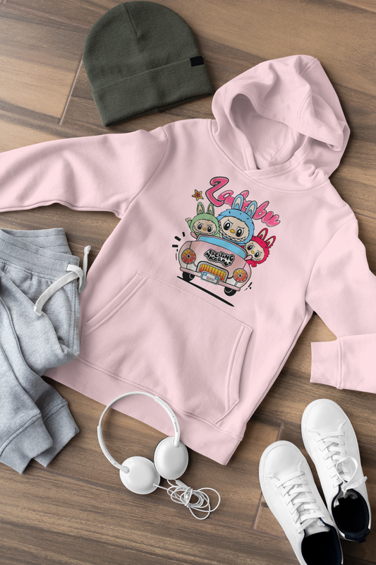 Crusin' with Labubu's - Childrens Hoodie