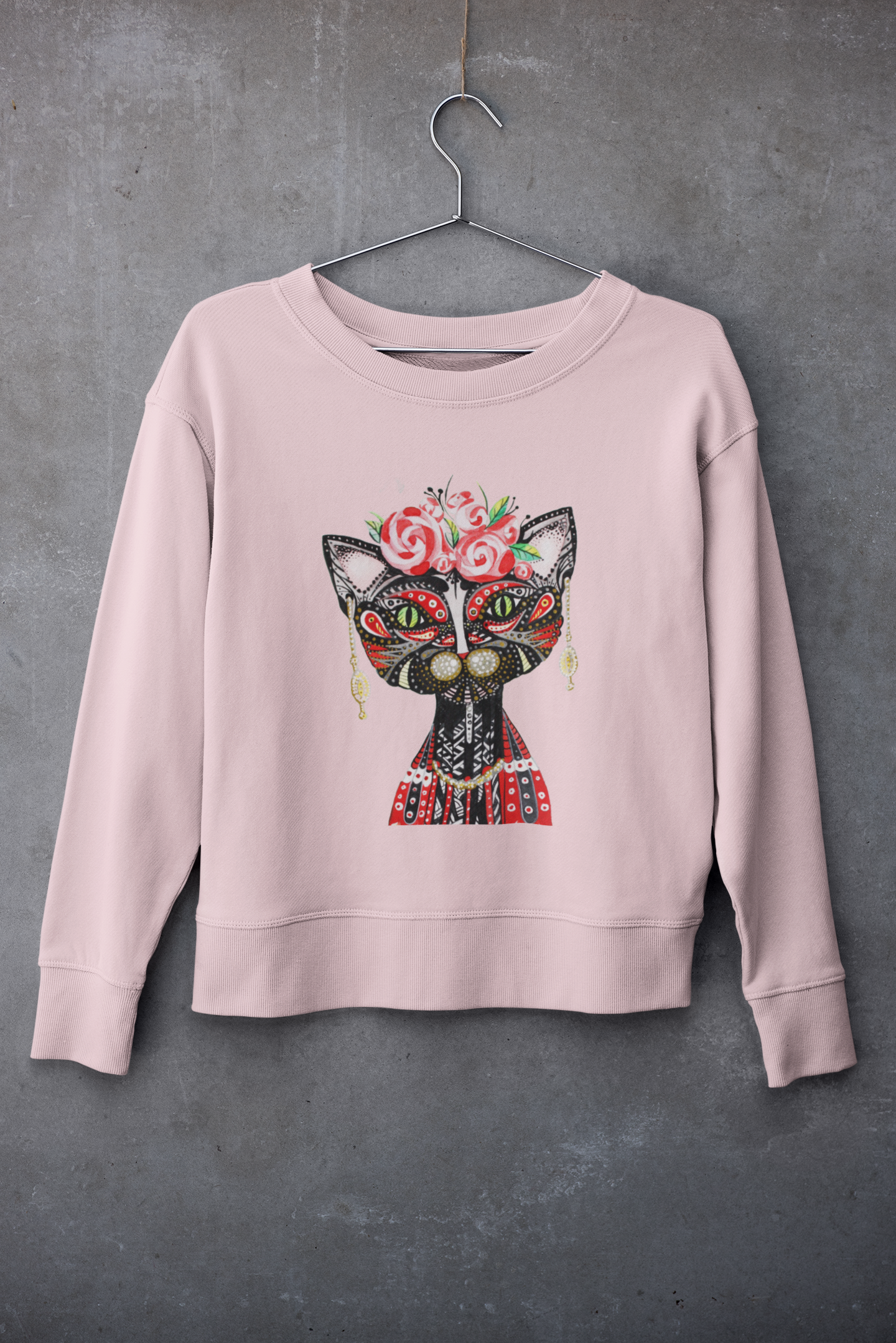 Frida K - Gato Estilo - Adult Crewneck