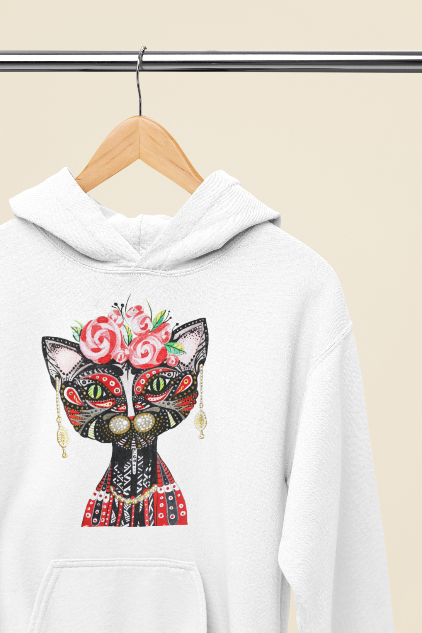 Frida K - Gato Estilo - Hoodie