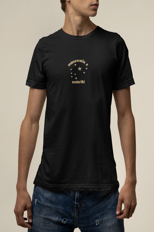 mānawatia a matariki (classic) (mini)  - Adult Tee