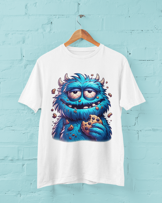 High Cookie Monster  - Adult Tee