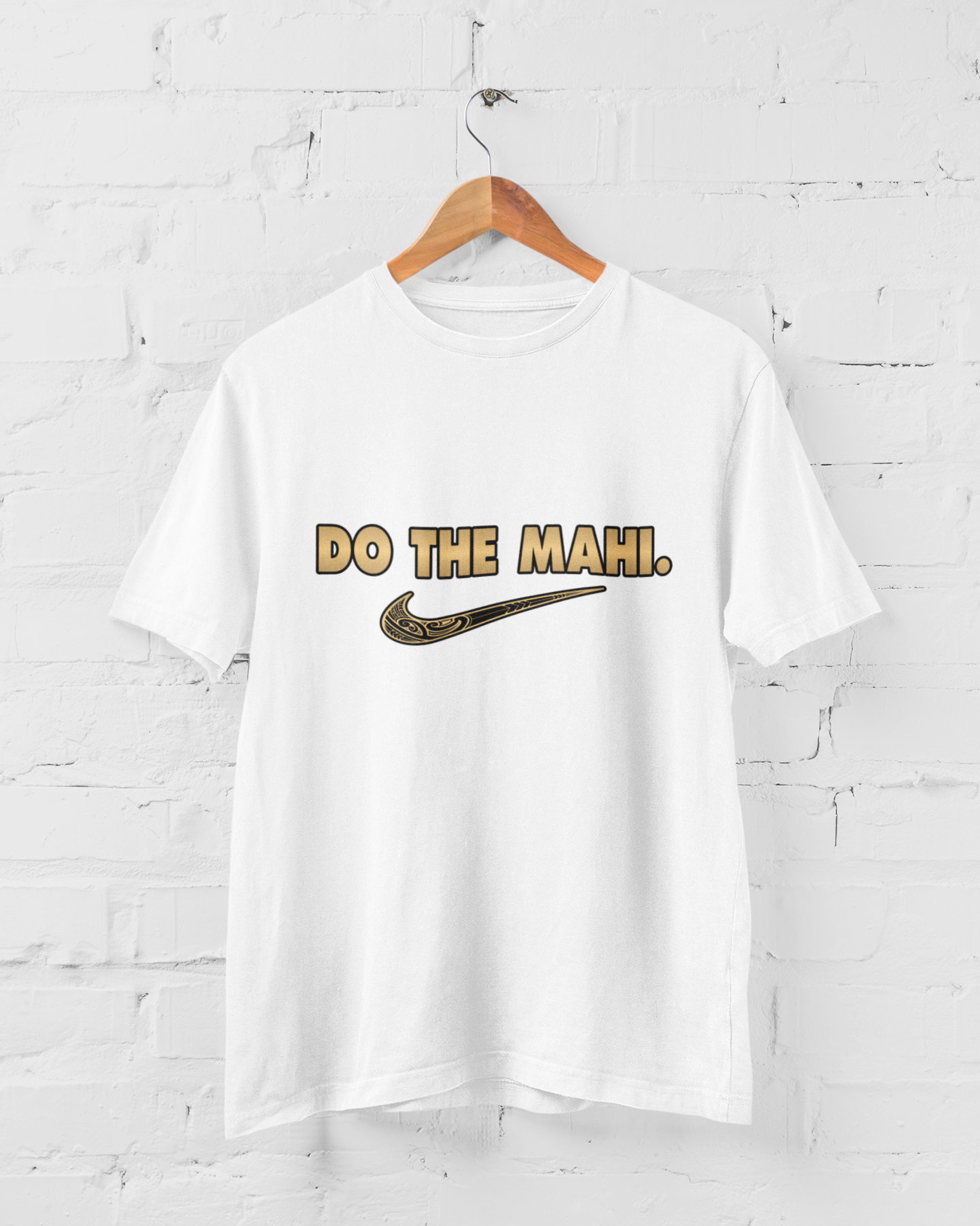 DO THE MAHI GOLD/BLACK - ADULT TEE