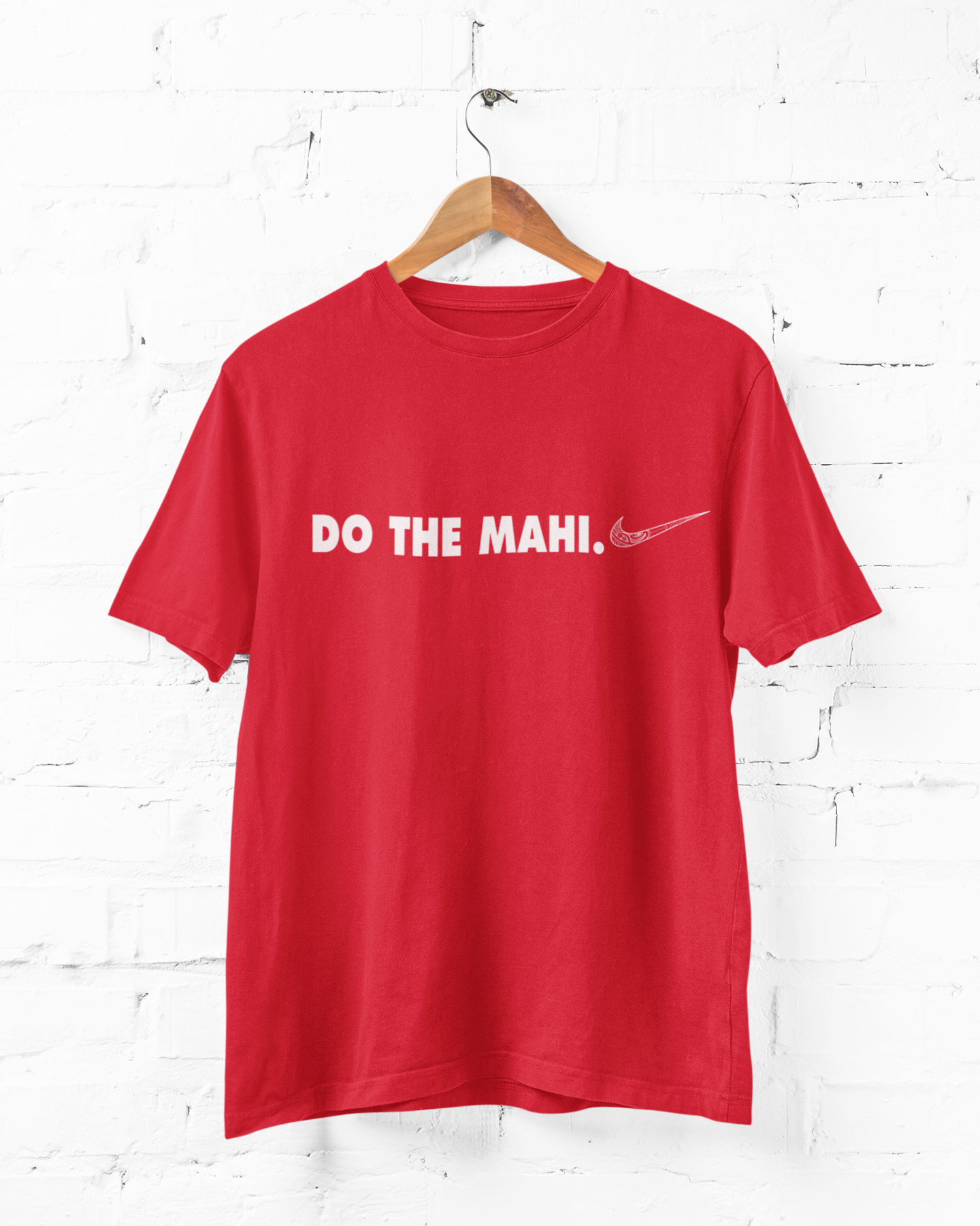 Do The Mahi (white side tick) - Adult Tee
