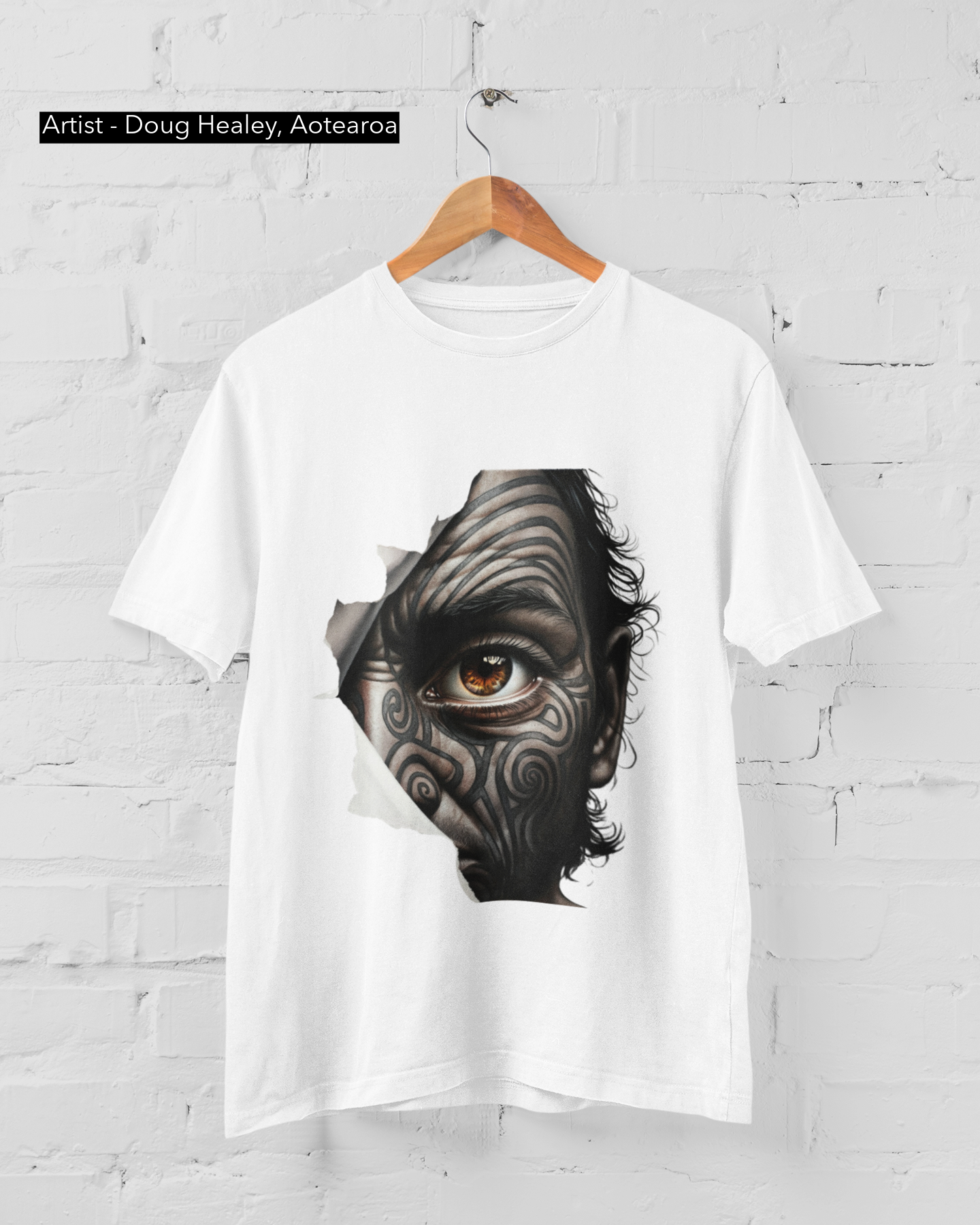 Doug Healey Artist - Intricate Gaze - Adult Heavy Tee