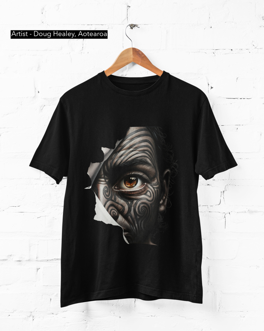 Doug Healey Artist - Intricate Gaze - Adult Heavy Tee