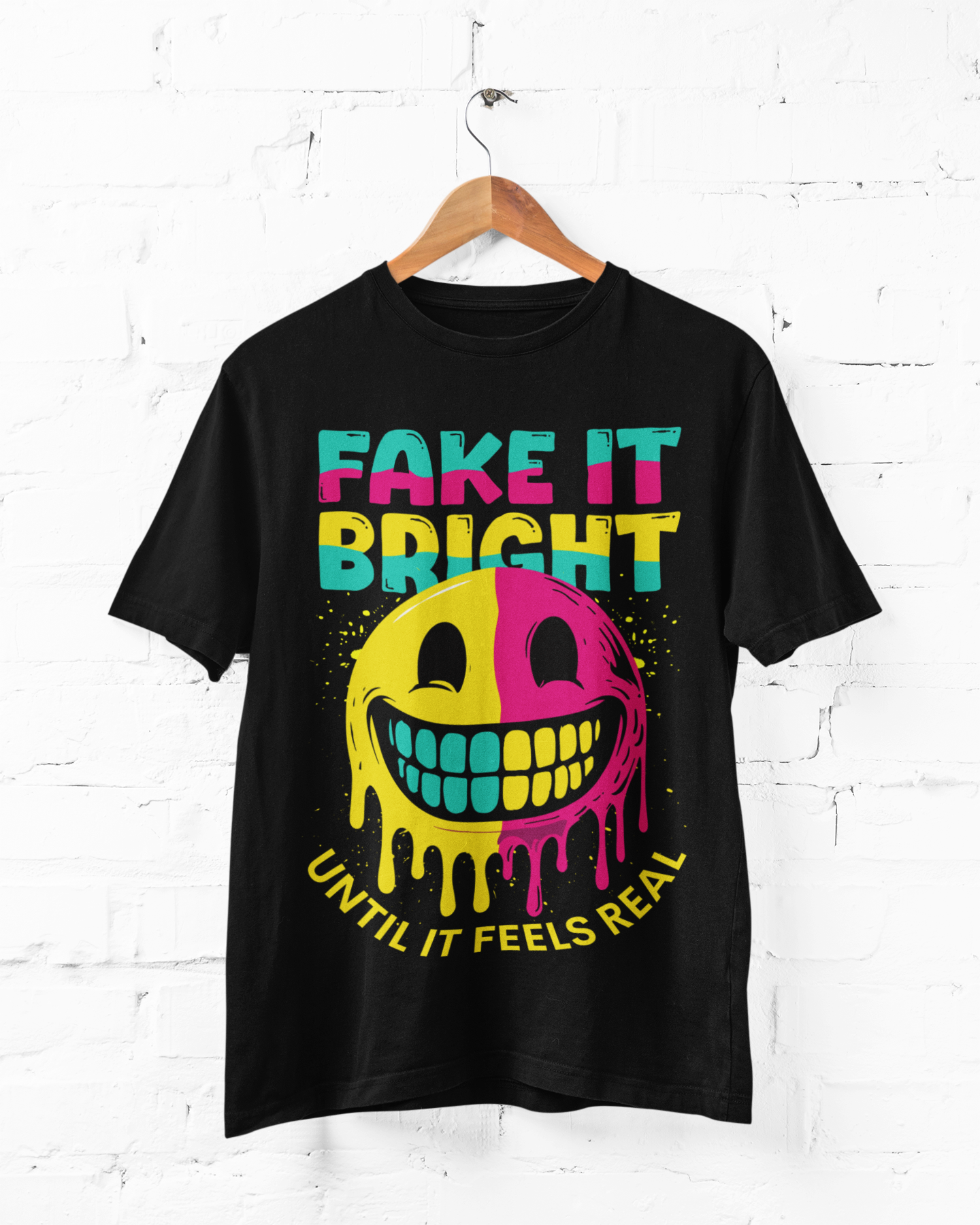 FAKE IT BRIGHT - ADULT TEE