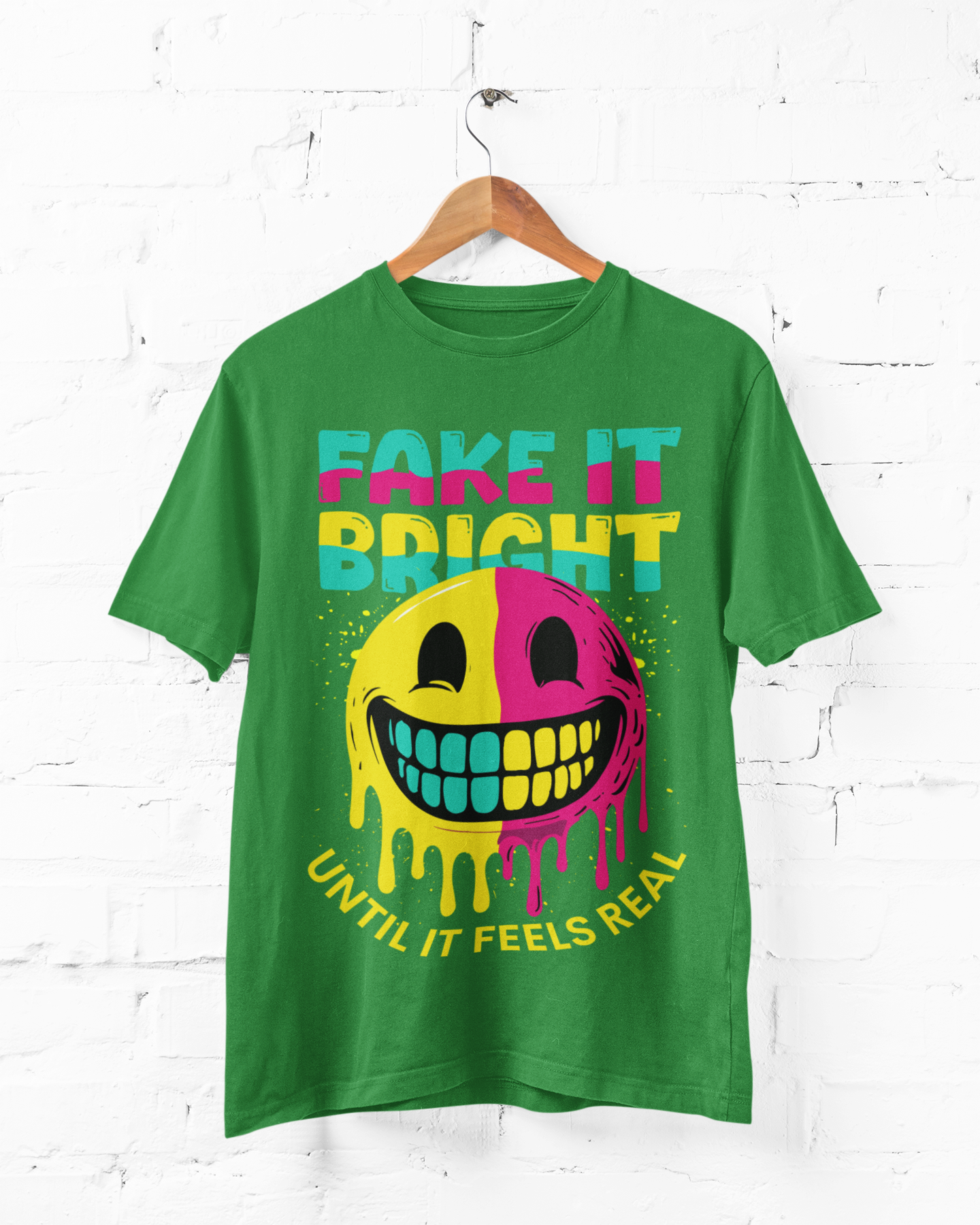 FAKE IT BRIGHT - ADULT TEE