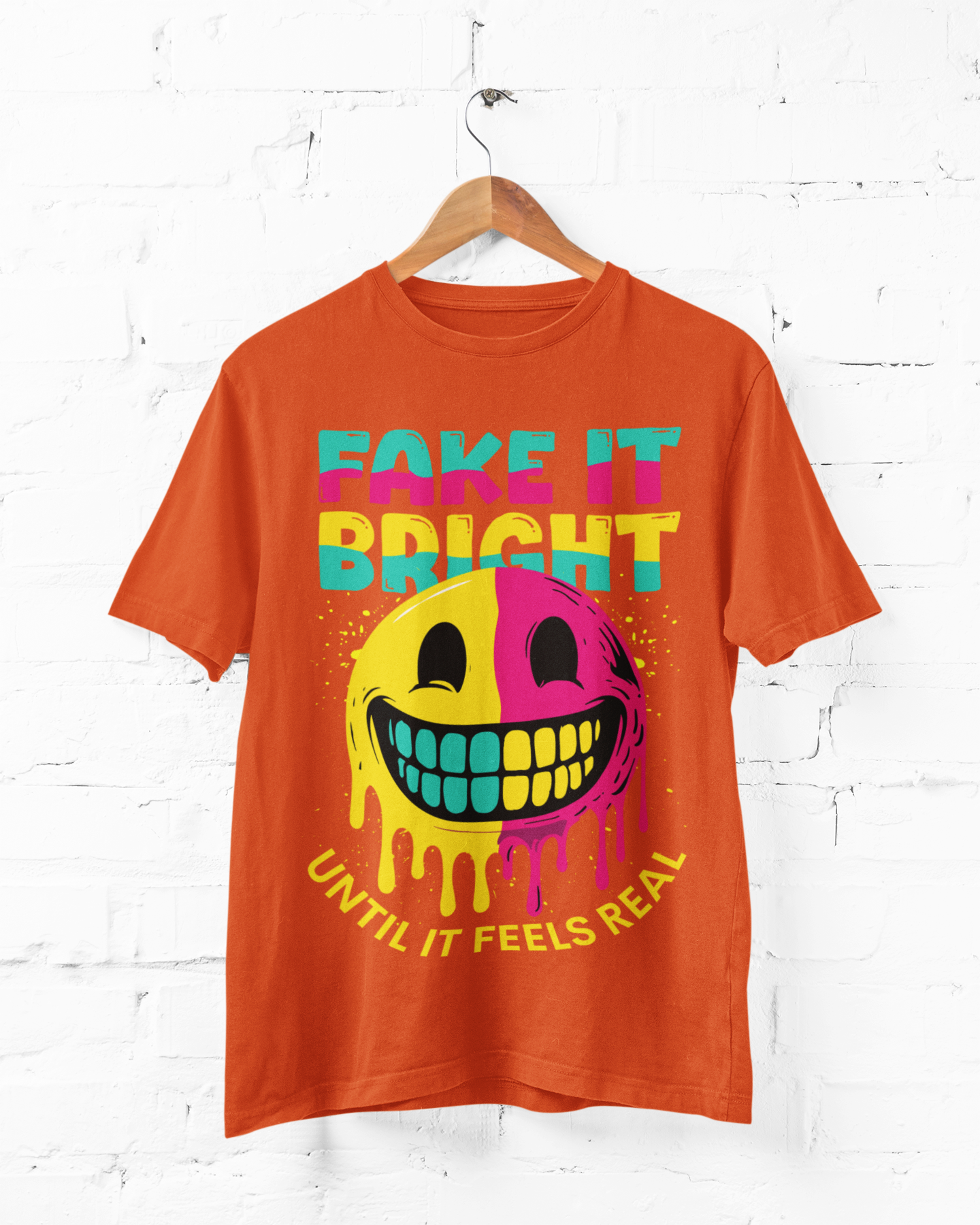 FAKE IT BRIGHT - ADULT TEE