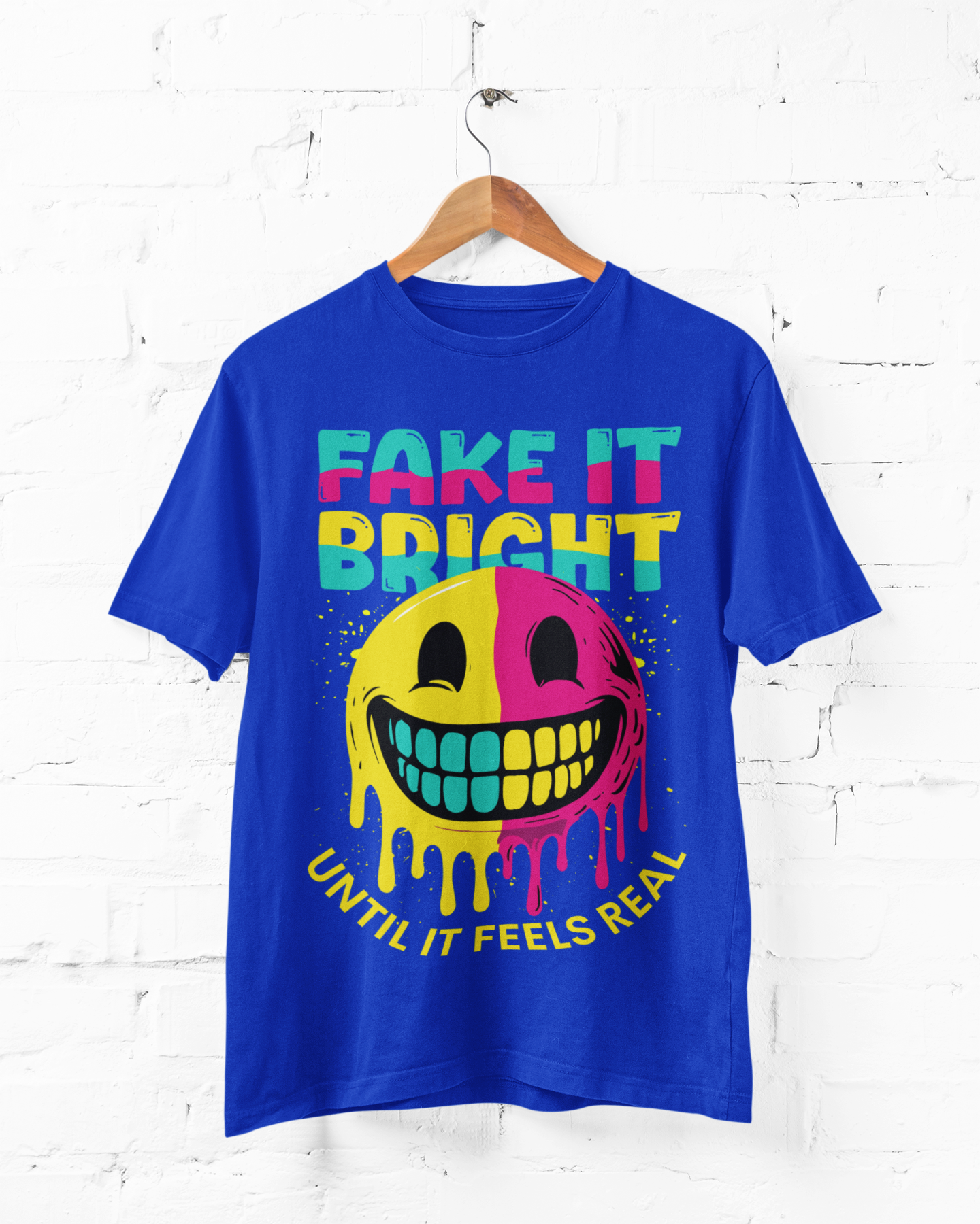 FAKE IT BRIGHT - ADULT TEE