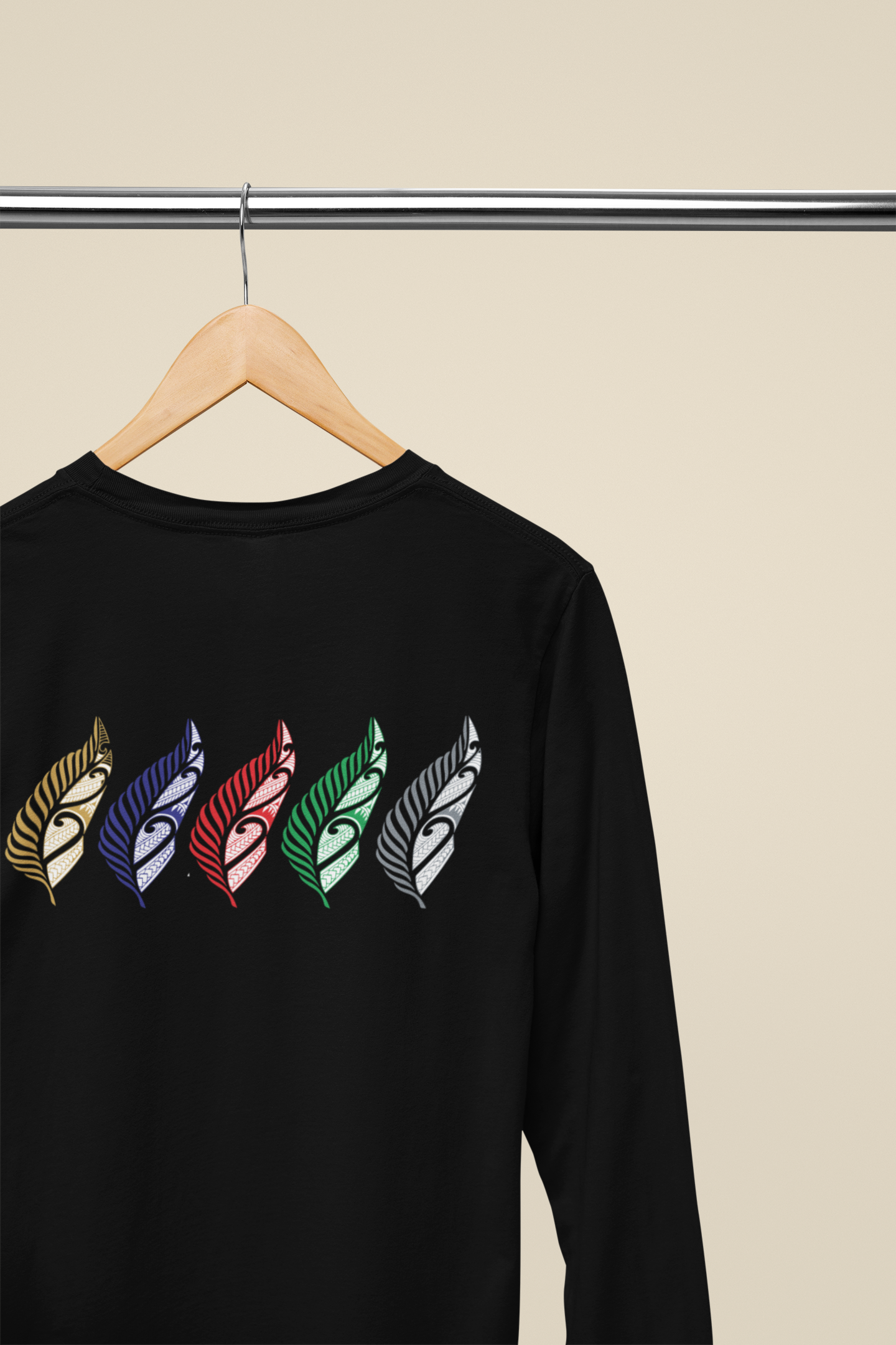 UNIQUE KIWI COLLECT - FERNS - Long Sleeve Tee