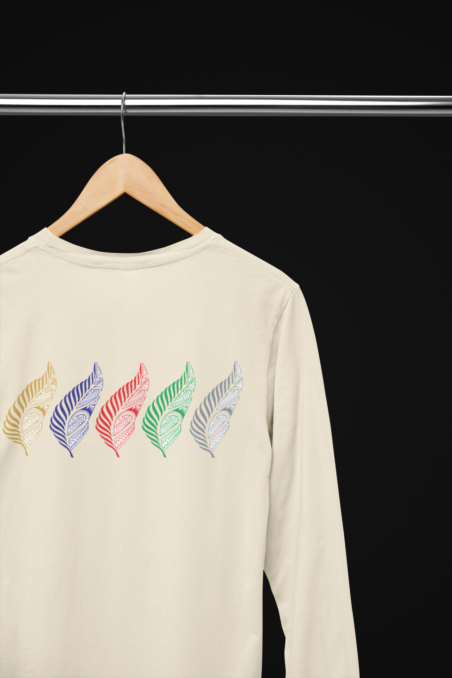 UNIQUE KIWI COLLECT - FERNS - Long Sleeve Tee