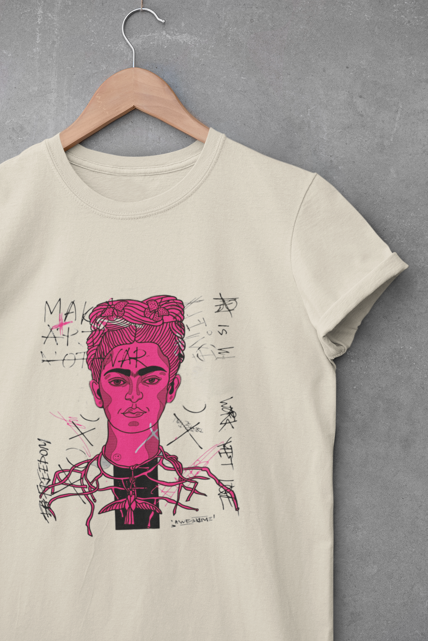 Frida K - Graffiti - Adult Tee