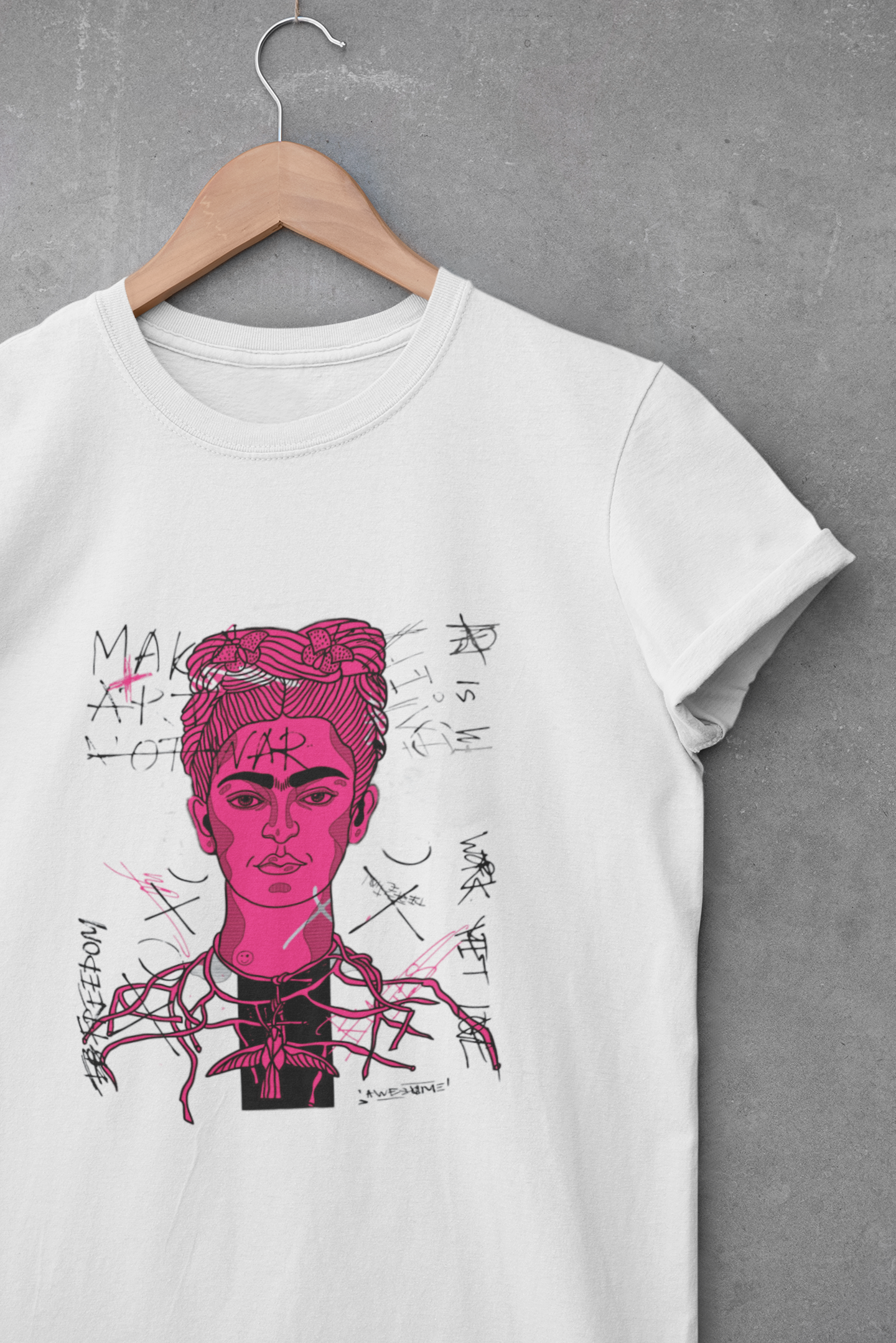 Frida K - Graffiti - Adult Tee