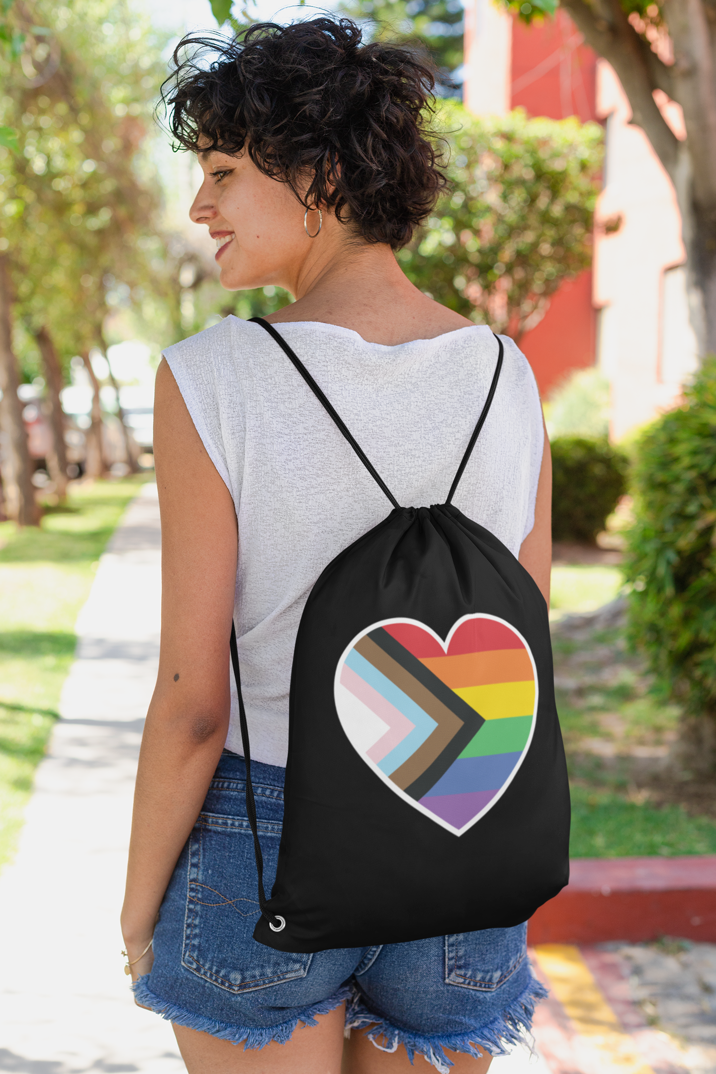 Gear Bag - Progressive Pride Heart